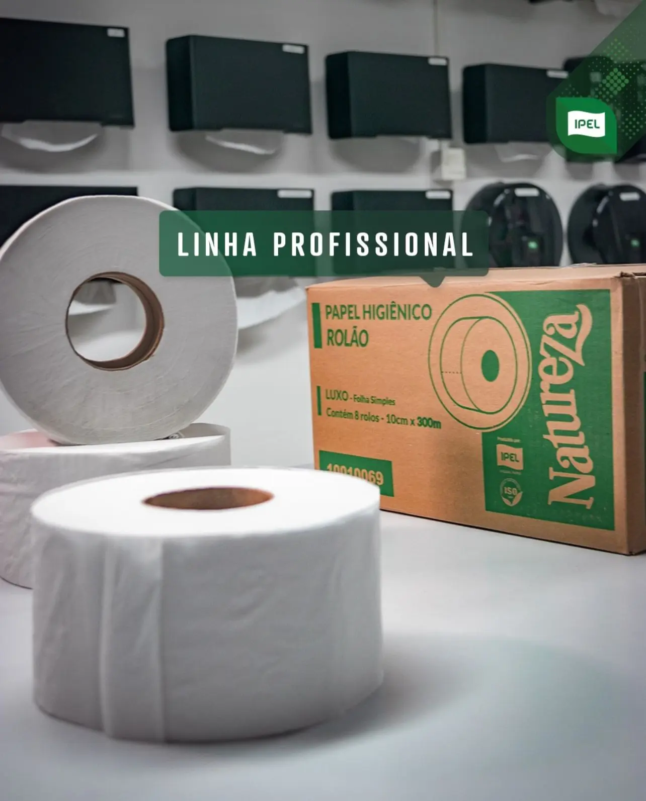 Papel higiênico Rolão